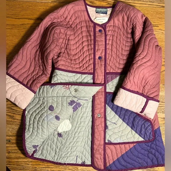 Rare! Vintage late 70’s Jeanne Marc quilted jacket for Saks - Picture 2 of 7